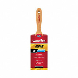 Wooster Paint Brush,3 in,Wall,Synthetic,Firm 4234-3