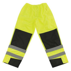 Pip High Visibility Pants,48 in.,Lime/Yellow  318-1771-LY/XL