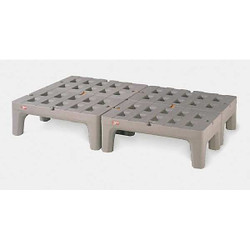 Metro Dunnage Rack,3000 lb.,Polyethylene,48 W HP2248PD