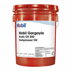 Mobil Compressor Oil,5 gal, Pail, 20 SAE Grade 104837