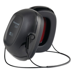 VeriShield 100 Series Passive Earmuffs, 25 dB, Black, Behind-the-Neck, VS120N