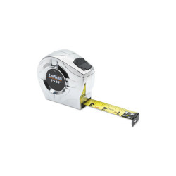 P2000 Tape Measures, 1/2 in x 10 ft, Metric/SAE, A36, Chrome