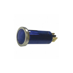 Battery Doctor Stop/Turn/Tail Light,Round,Blue,5/8" L 20541