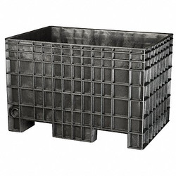 Buckhorn Bulk Container,Black,Solid  BF4229280010000