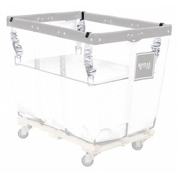 Royal Basket Trucks Basket Truck Spring Lift, 16 bu, white G16-WWX-SLN