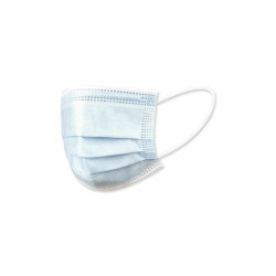 Boardwalk® Three-Ply General Use Face Mask, Blue, 50/box MS2000BX
