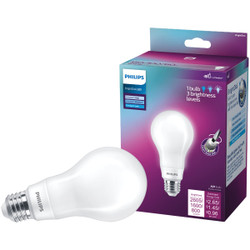 Philips BrightDial 150/100/60W Equivalent Daylight A21 Medium LED Light Bulb