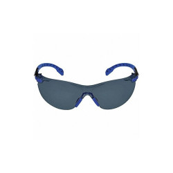 3m Safety Glasses,Frameless,Black/Blue  S1102SGAF