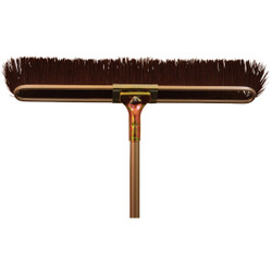 Bruske 23 In. W. x 65 In. L. Steel Handle Coarse Sweep Push Broom 2174-CS-4