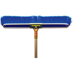Bruske 23 In. W. x 65 In. L. Steel Handle Fine Sweep Push Broom 2134-CS-4