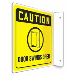 Condor Safety Sign,8 in x 8 in,PETG 480W69