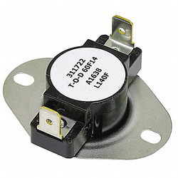 Envirotec Limit Switch,140 deg. F,One Time PE-09-8140