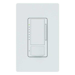 Lutron Occ Snsr,PIR,120V AC,Wht  MSCL-OP153M-WH