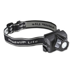 HeadsUp Lite Flashlight, 3 AAA, 60 Lumens, Black