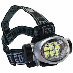 Emi Headlamp,LED,Beam Distance 35/25m 204