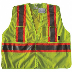 Condor Safety Vest,Yellow/Green,2XL/3XL 491T18