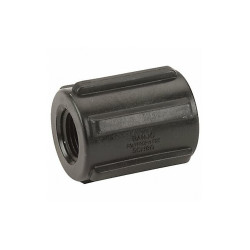 Sim Supply Coupling, 1/2 in, Schedule 80,FNPT,Black  CPLG050