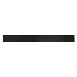 Manufacturer Varies Buna-N Strip,70A,36"x2"x0.25",Black BULK-RS-H70-911