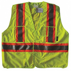 Condor Safety Vest,Yellow/Green,2XL/3XL 491T11