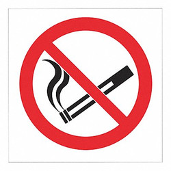 Lyle No Smoking Sign,4 inx4 in,Polyester,PK2 400024