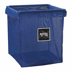 Royal Basket Trucks X-Frame Bag,8 Bushel,Blue Mesh G08-BBX-XMN