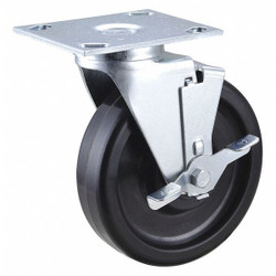 Sim Supply NSF-Listed Plate Caster,Swivel,450 lb.  33H643