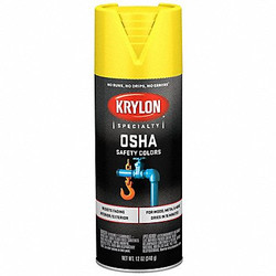 Krylon Spray Paint,Safety Yellow,Gloss  K01813777