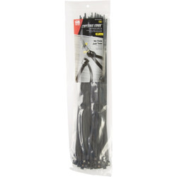 Gardner Bender 50pc 14" Blk Twist Tie 46-314UVBSC