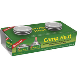 Coghlans Camp Heat 6.4 Oz. Canned Cooking Fuel (2-Pack) 0450