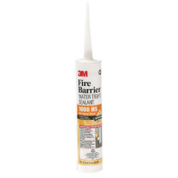 3m Fire Barrier Sealant,Tube,10.1 oz 1000-N/S-10.1OZ