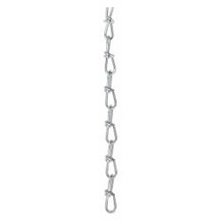 Peerless Double Loop Chain,Crbn Stl,100'L,115 lb 7010232