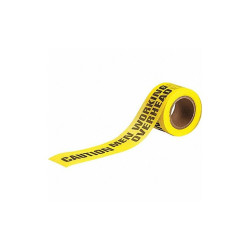 Brady Barricade Tape,Black/Yellow,150 ft. L  91092