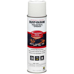 Rust-Oleum Precision Line Marking Paint,17 oz,White 203030V