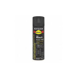 Rust-Oleum Rust Preventative Spray Paint,Black,15oz V2178838