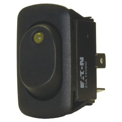 Eaton LightedRockerSwitch,NoLens,LED,Off/On XR1AEX4NV1XX