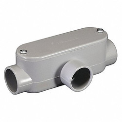 Cantex Conduit Outlet Body,PVC,Trade Size 1in 5133565