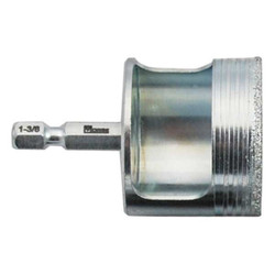 Morse Hole Saw,Diameter:1 3/8",Diamond Grit DGM22C