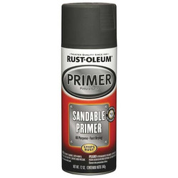 Rust-Oleum Automotive Primer,Black,12 oz. 249418
