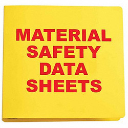 Brady Binder,Material Safety Data Sheets BR825A