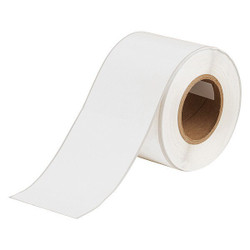 Brady Printer Label Roll,Vinyl,4" W J50C-4000-2595