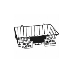 Brady Eyewear Rack, Black, PVC Coated Steel PD001E
