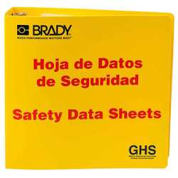 Brady Binder,Right to Know Safety Data Sheet 121186