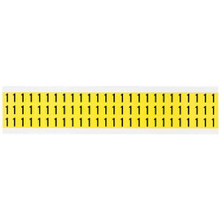 Brady Number Label,1,1/2in.Hx11/32in.W,Vinyl 3410-1