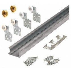 Primeline Tools Track Kit, Top, 71 in L, 60 lb Limit 161793