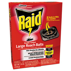 Raid® Roach Baits, 0.7 oz Box, 6/Carton 697330