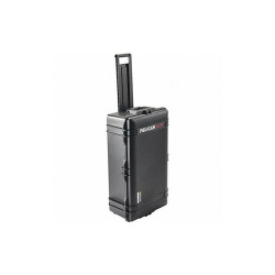 Pelican Protective Air Case,7.38 in,DblThrw,Blk 1615AIR