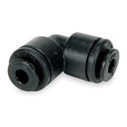 John Guest 90 Elbow Union,6mm Tube OD,Black,PK10 PM0306E-PK10