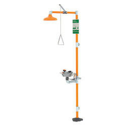 Guardian Equipment Drench Shower With Face/Eyewash,16 In. W G1950