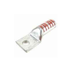 Abb OneHoleLugCmprsnConn,Long,Red,71 60156