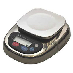 A&d Weighing Digital Balance,SS Platform,3000g Cap. HL-3000WP